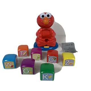 Sesame Street Elmo Find And Learn Alphabet Blocks - Hasbro,  Complete Set