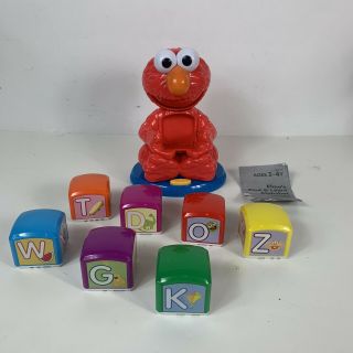 Sesame Street Elmo Find and Learn Alphabet Blocks - Hasbro,  COMPLETE SET 2