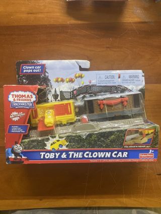 Thomas And Friends Toby And The Clown Car Trackmaster - Motorized