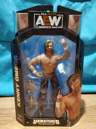 Aew Unmatched Series 1 Action Figure " The Elite " Kenny Omega