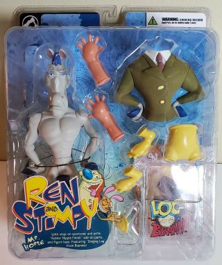 Palisades Toys Ren And Stimpy Mr.  Horse Action Figure (& Rare) Vaulted