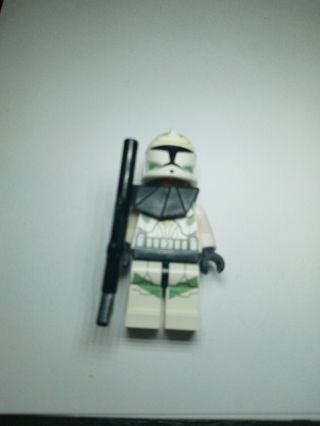 Lego Star Wars Horn Company Clone Trooper Minifigure With Long Barrel Blaster