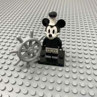 Lego Mickey Mouse : Minifigure : Steamboat Willie (1928) : Disney Series 2 : 1