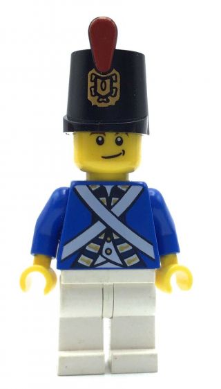 Lego Bluecoat Soldier Minifigure Pirates Imperial Guard Fig