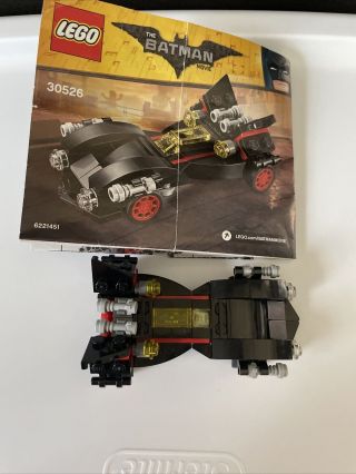 30526,  The Mini Ultimate Batmobile The Batman Movie 100 Complete ⬇️read⬇️