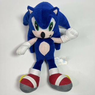 Sonic The Hedgehog 8” - 10 " Plush Doll Toy Network Sega 2003 Adventure