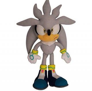 Great Eastern Ge - 8960 Sonic The Hedgehog 13 " Plush Doll,  Silver