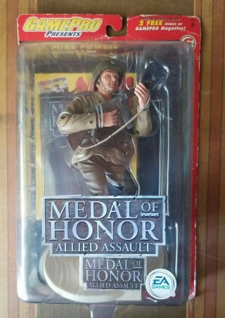 Medal Of Honor Lt.  Mike Powell Action Figure Gamepro Rc2 Joyride Studios Nip