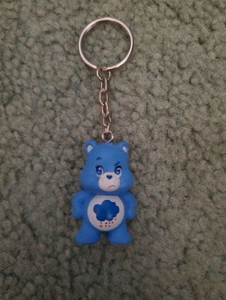 Kidrobot Care Bears Blind Box Keychain Series 1 Grumpy Bear Figure