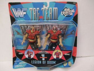 Noc Wwf Tag Team Hawk & Animal Legion Of Doom Jakks 1997