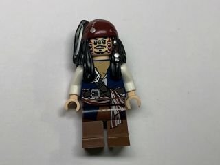 Lego Pirates Of The Caribbean Minifigure Captain Jack Sparrow Cannibal