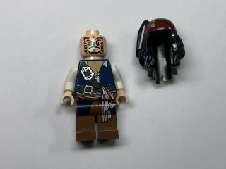 Lego Pirates of the Caribbean minifigure Captain Jack Sparrow Cannibal 3
