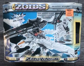 Hasbro Zoids Z - Builders Bz - 009 1:72 Bird - Type Buster Eagle