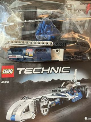Lego Technic Pull Back Car (Used/sealed In Clear Poly Bid W/box And Inst) 2