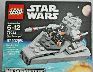 Lego Retired Star Wars 75033 Complete Set Star Destroyer Imperial Crew Mini Figu