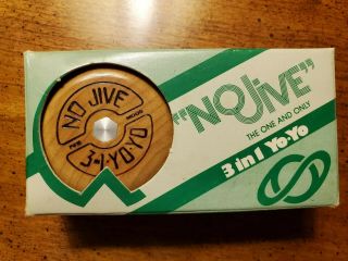 Vintage Tom Kuhn No Jive 3 In 1 Yo - Yo Box,  Complete