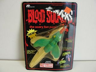Very Rare 1983 Marchon Blood Suckers Vampire Mosquito Pen