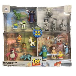 Disney Pixar 25th Anniversary Toy Story Special Edition Mega Figurine Set