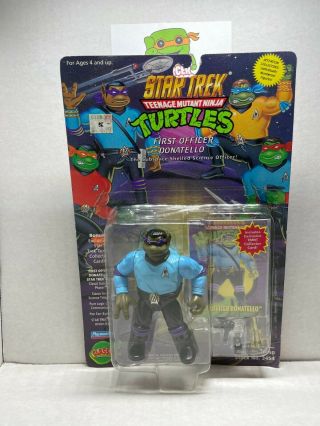 Damage Tmnt Ninja Turtles First Officer Donatello Star Trek 1994 Playmates