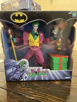 Hasbro Batman The Joker Clown Prince Of Crime 8 " Cloth Action Figure Box Set