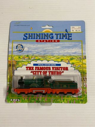 Vintage Shining Time Station Ertl Die Cast Metal Train The Famous Visitor