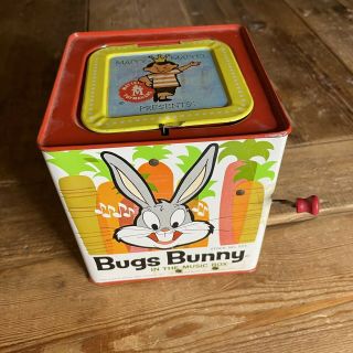 Vintage 1962 Matty Mattel Toymakers - Bugs Bunny in the Music Box Warner Bros. 2