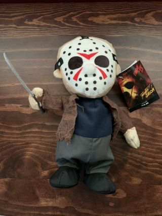 Animated Jason Voorhees 12 " Plush Electronic Friday The 13th Halloween Figure
