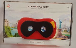 Mattel Veiw Master Virtual Reality Starter Pack 360 Degrees Experience Ages 7,