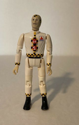 Slick Citgo Dummy Figure - Rare : Vintage Incredible Crash Dummies By Tyco