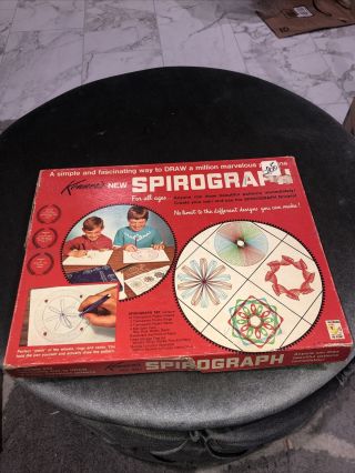 Kenners Spirograph Vintage 1967 Missing 2 Pens
