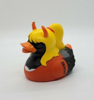 Rare AXE Rubber Blonde Duck Duckie Ducky Toy 2006 - 2007 2