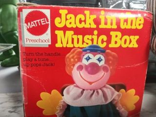 Mattel Preschool Jack In The Box Figure M.  I.  B.