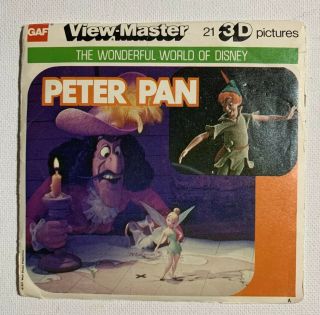 View - Master Disney Peter Pan B372 - 3 Reel Set,  Booklet (2)