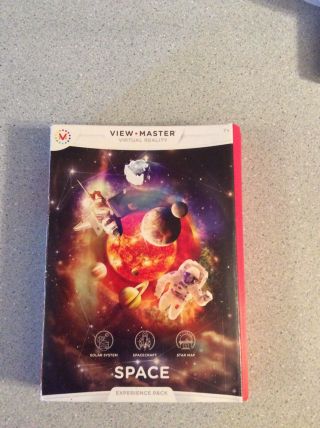View Master Virtual Reality " Space " Experience Pack For Viewmaster (c4)