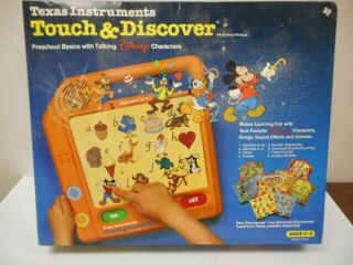 Vintage Disney / Texas Instruments Touch & Discover - Mickie Mouse