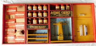 Vintage Chemcraft Atomic Energy Kit With Uranium Scales Chemistry
