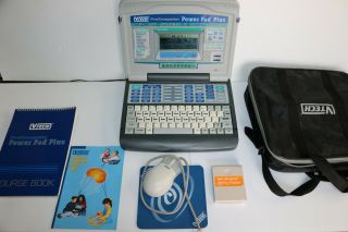 Vtech Precomputer Power Pad Plus Complete Vintage Rare with Case & Game 3