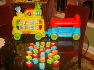 Vtech Sit To Stand Alphabet Ride On Train 100 Complete Euc