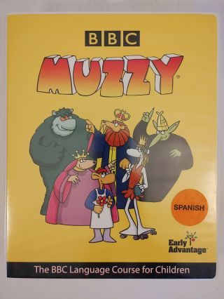 Muzzy Bbc Spanish Language Course For Children Level 1 Dvd & Cd Set Hardly