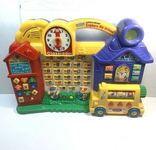 V - Tech Vintage 1999 Little Smart Explore My School Electronic Learning Toy