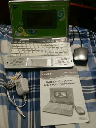 Vtech Brilliant Creations Advanced Notebook,  Learning Computer With Mouse