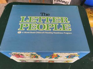 Vintage Reading Readiness Program The Letter People Kit Set 1981