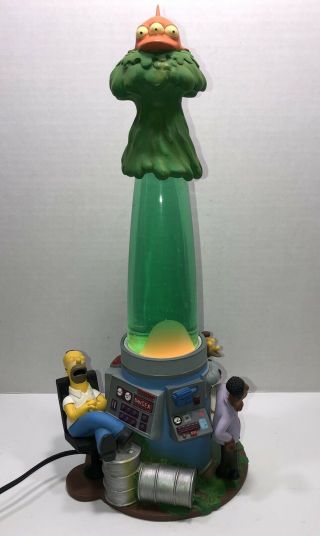 The Simpsons Lava Lamp Nuclear Power Plant Homer,  Lenny,  And Carl