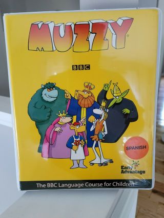 Bbc Muzzy Spanish Level 1 Early Advantage Language Course For Children 6 Dvd 