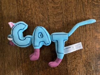 Pbs Word World Magnetic Pull Apart Blue Cat Letters - Htf