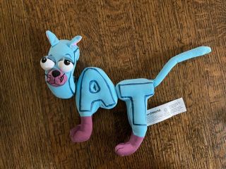 PBS Word World Magnetic Pull Apart Blue CAT Letters - HTF 2