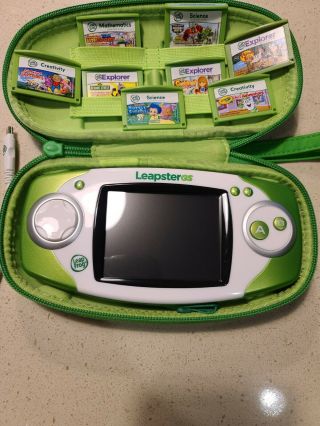 Leapfrog Leapster Gs Learning System Handheld Leapfrog With 9 Games