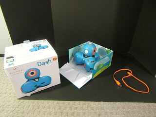 Wonder Workshop Dash Coding Robot For Kids Educational Stem Toy Da01 Blue Euc