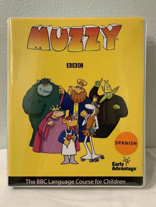 Bbc Muzzy Spanish Level 1 Early Advantage Language Course For Children 6 Dvd 