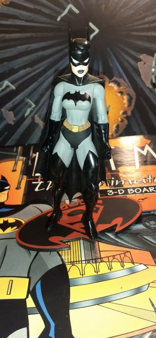 DC Direct Superman & Batman Series 4 – Action Figure Batman Beyond 6 3/4", Con Base E Multipli Punti Di Articolazione, Collezionismo